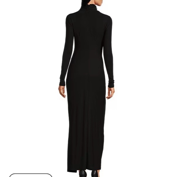 Belle Badgley Mischka Hailey Jersey Black 2 - Picture 2 of 13